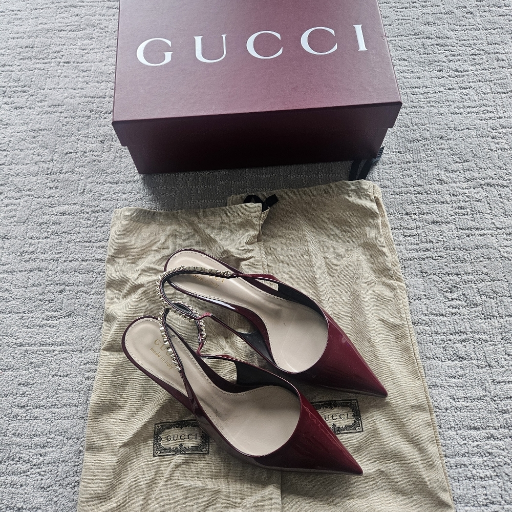 Gucci SIGNORIA Sling Backs - Picture 5 of 6